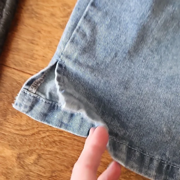 Denim Shirt and Shorts Set - Picture 4 of 6